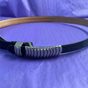 Jamie Sadock Black Leather Belt